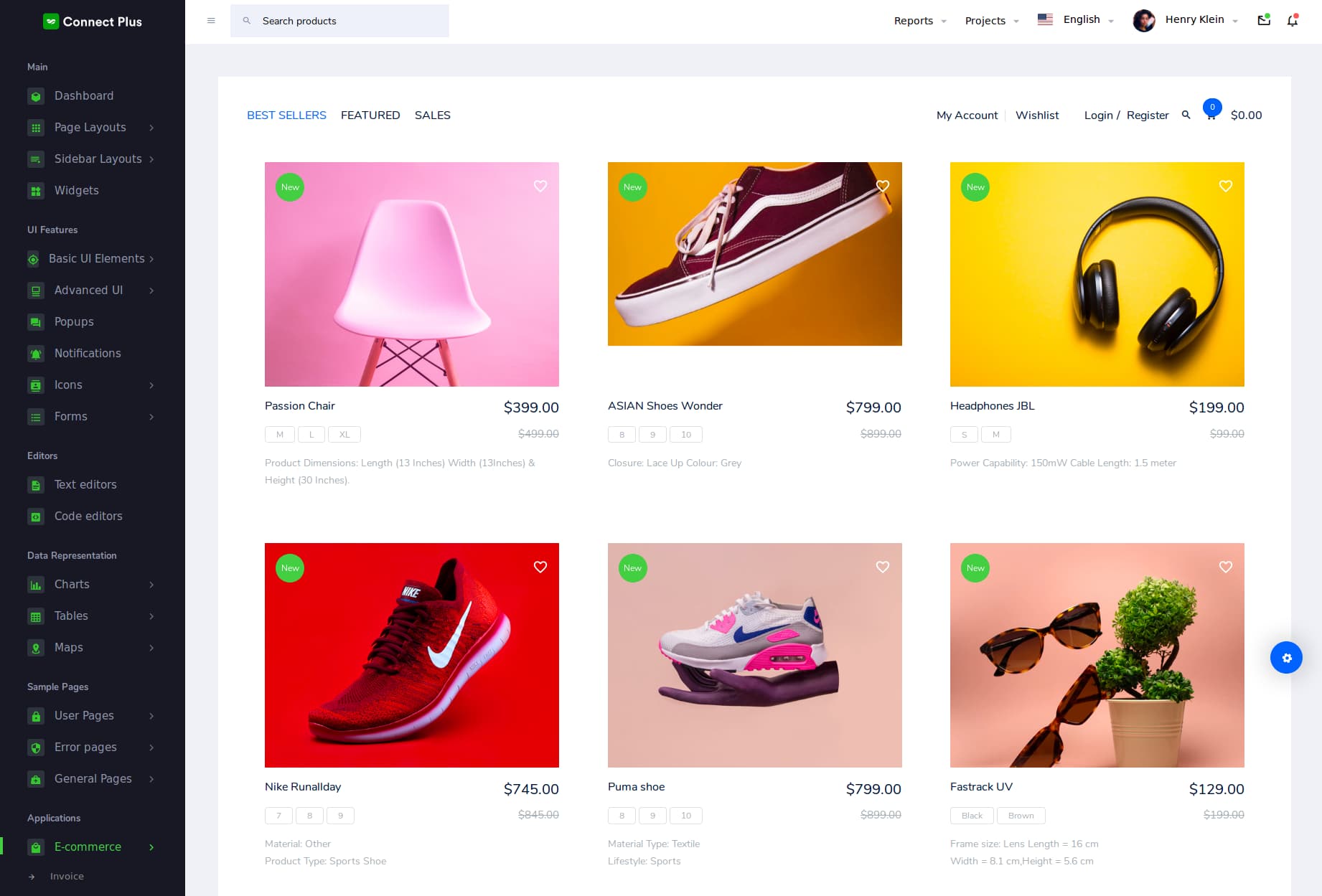 Detail Bootstrap Ecommerce Template Nomer 20