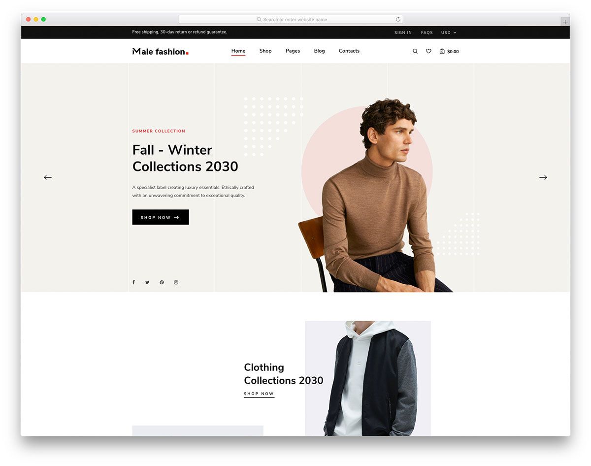 Detail Bootstrap Ecommerce Template Nomer 25