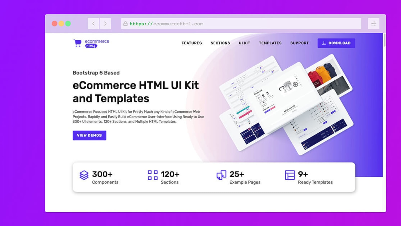 Detail Bootstrap Ecommerce Template Nomer 28