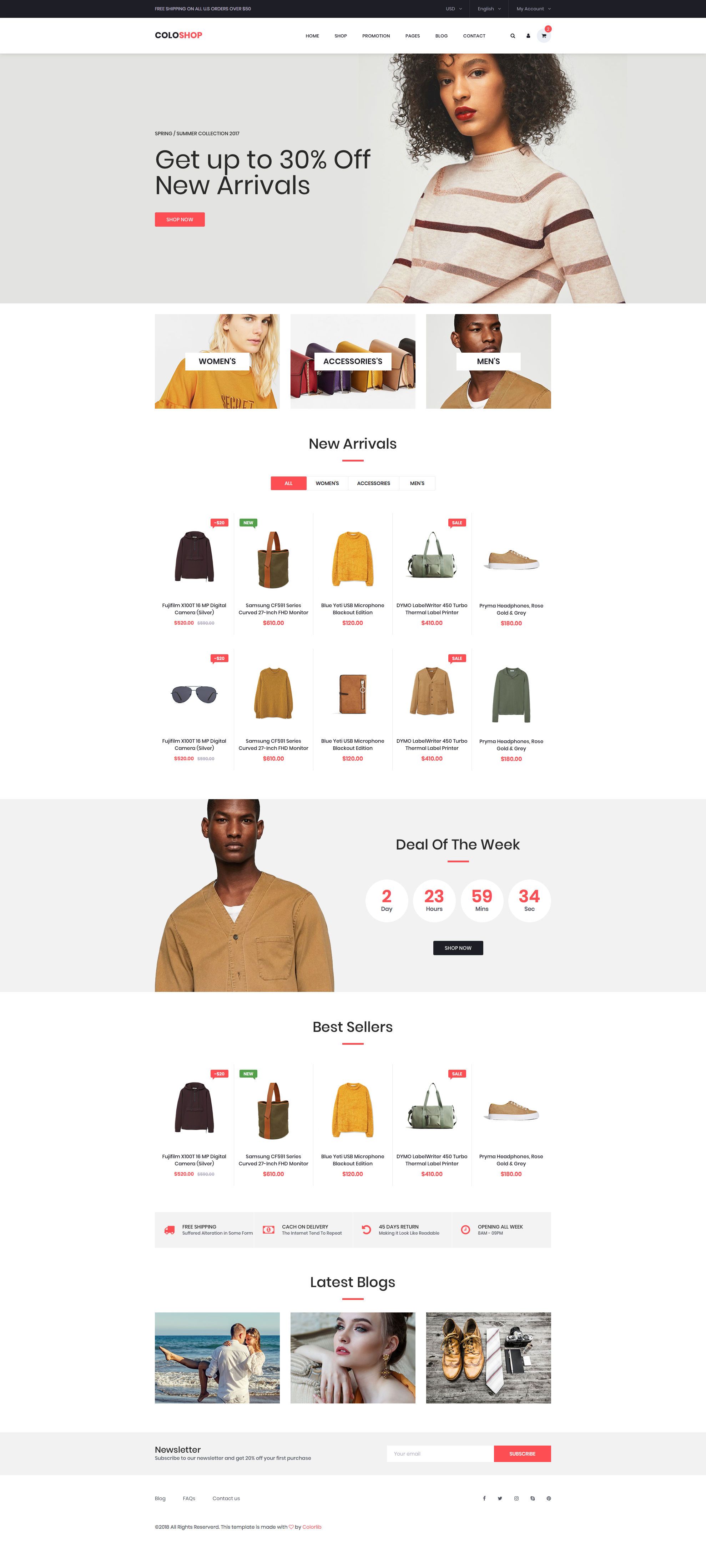 Detail Bootstrap Ecommerce Template Nomer 32