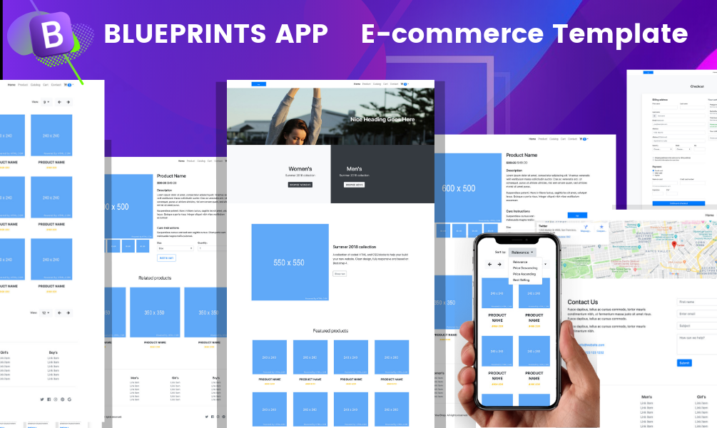 Detail Bootstrap Ecommerce Template Nomer 34