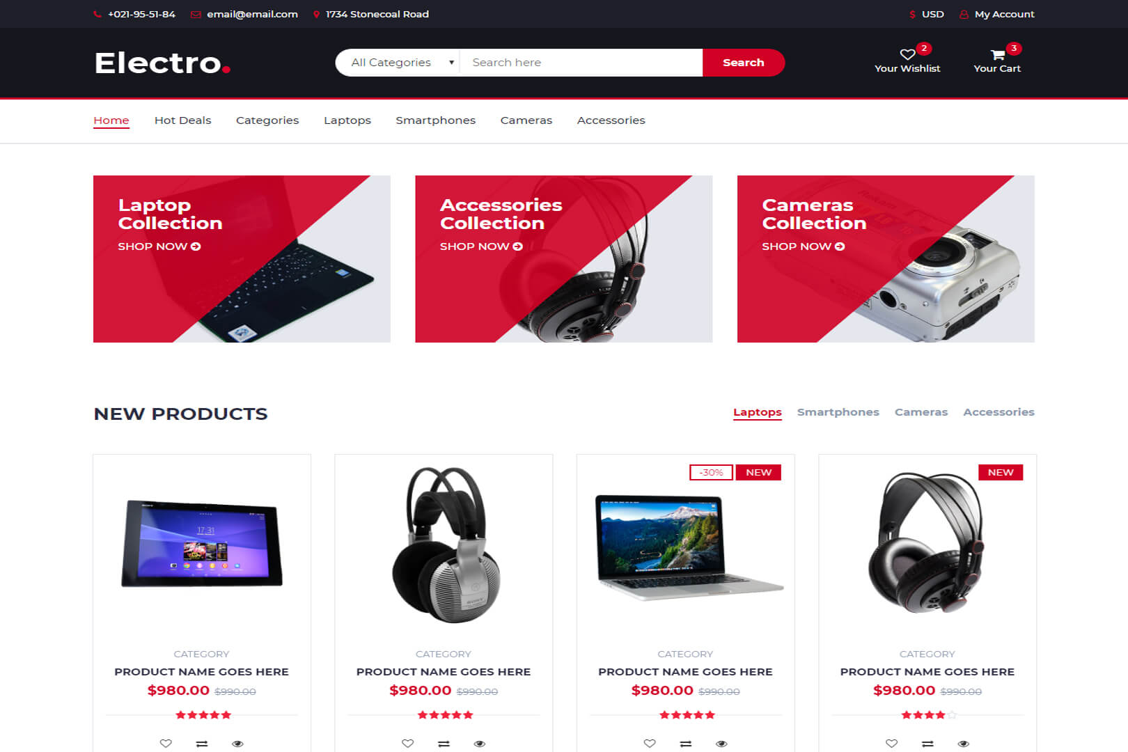 Detail Bootstrap Ecommerce Template Nomer 35