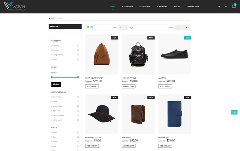 Detail Bootstrap Ecommerce Template Nomer 41