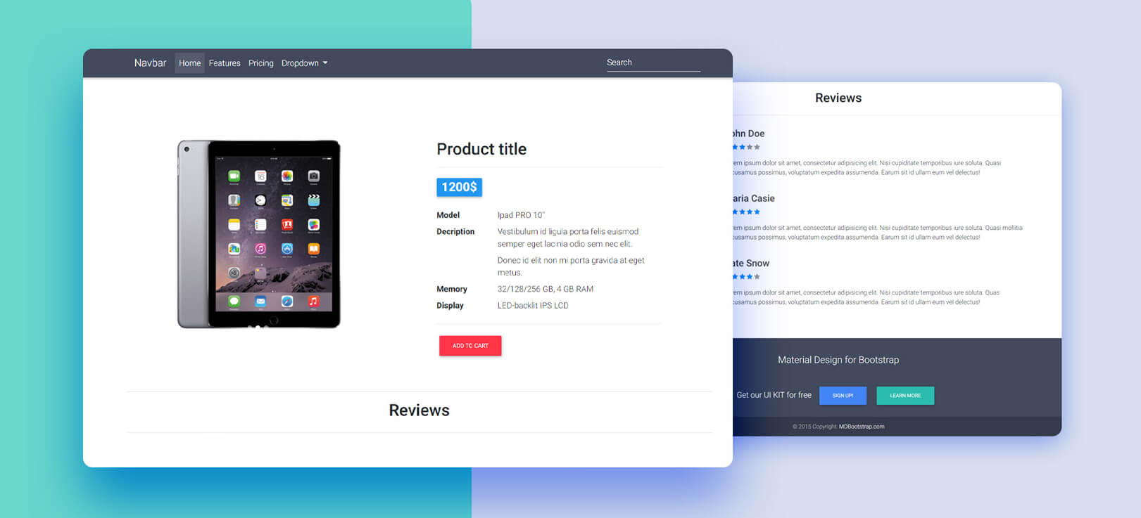 Detail Bootstrap Ecommerce Template Nomer 5