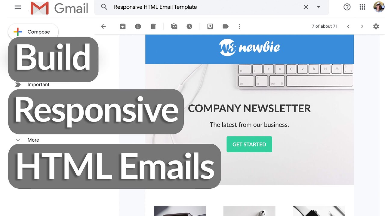 Detail Bootstrap Email Template Html Nomer 34