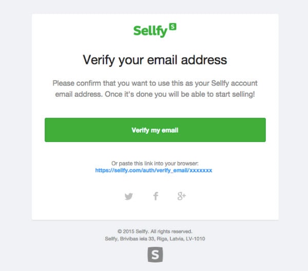 Detail Bootstrap Email Verification Template Nomer 16