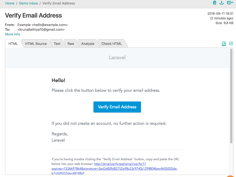 Detail Bootstrap Email Verification Template Nomer 32