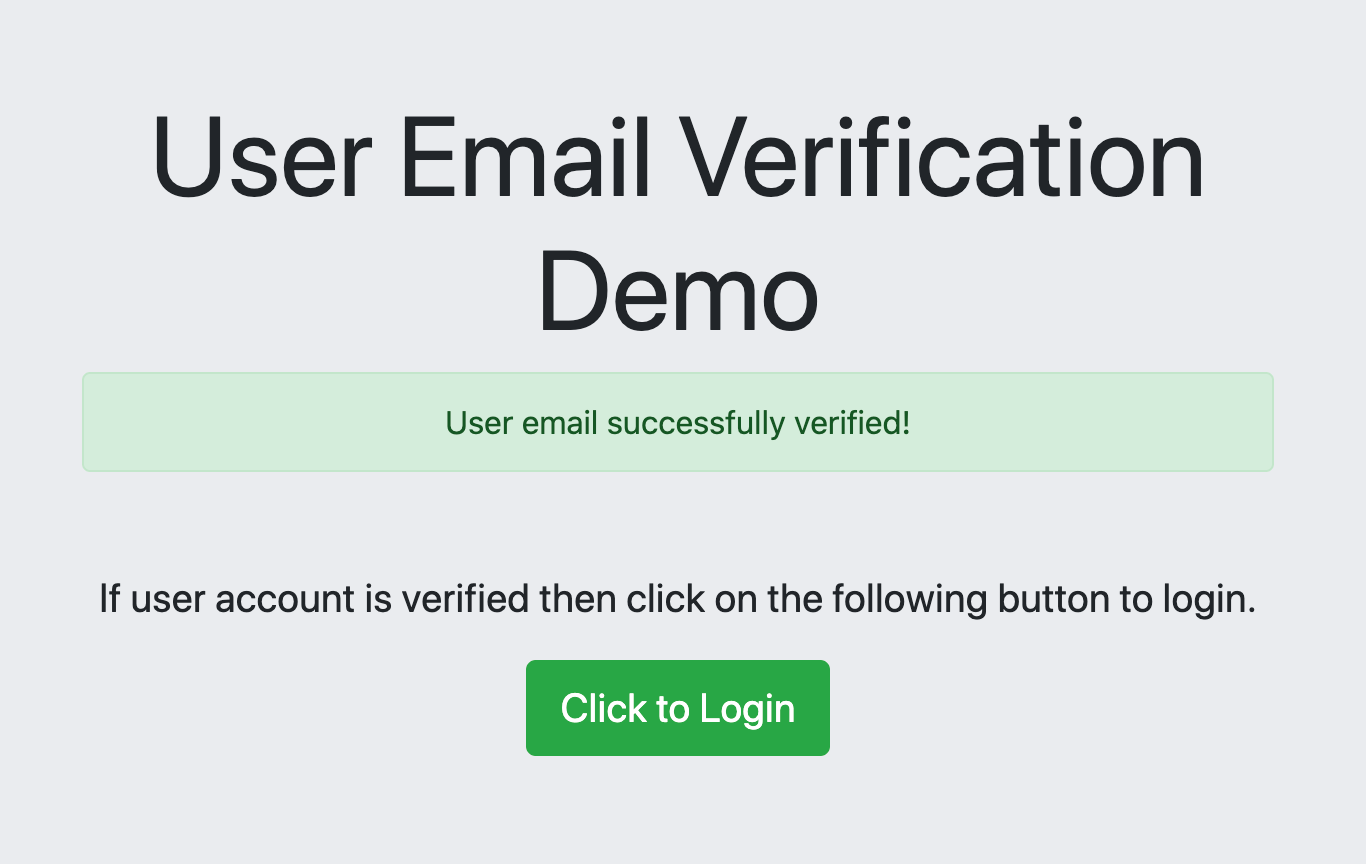 Detail Bootstrap Email Verification Template Nomer 44