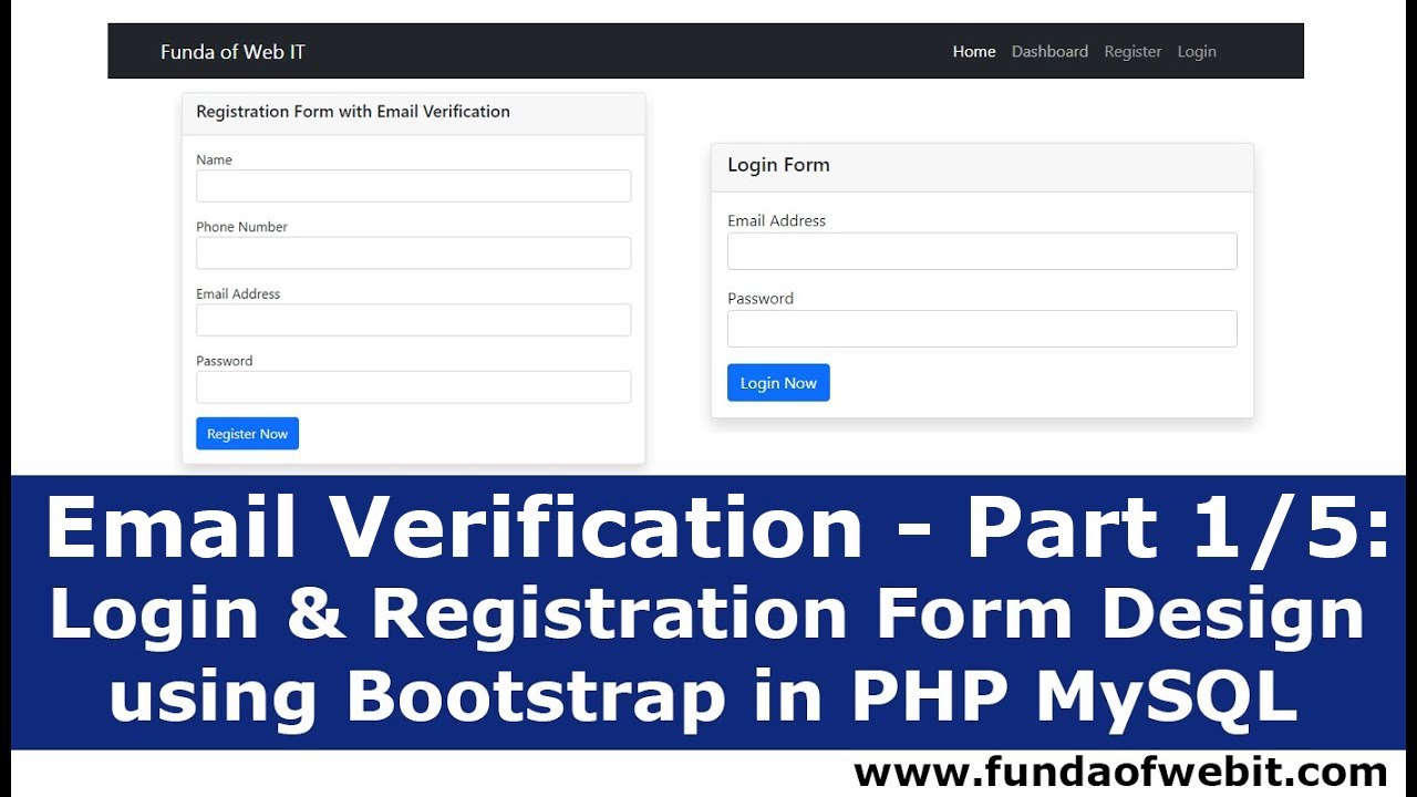 Detail Bootstrap Email Verification Template Nomer 47