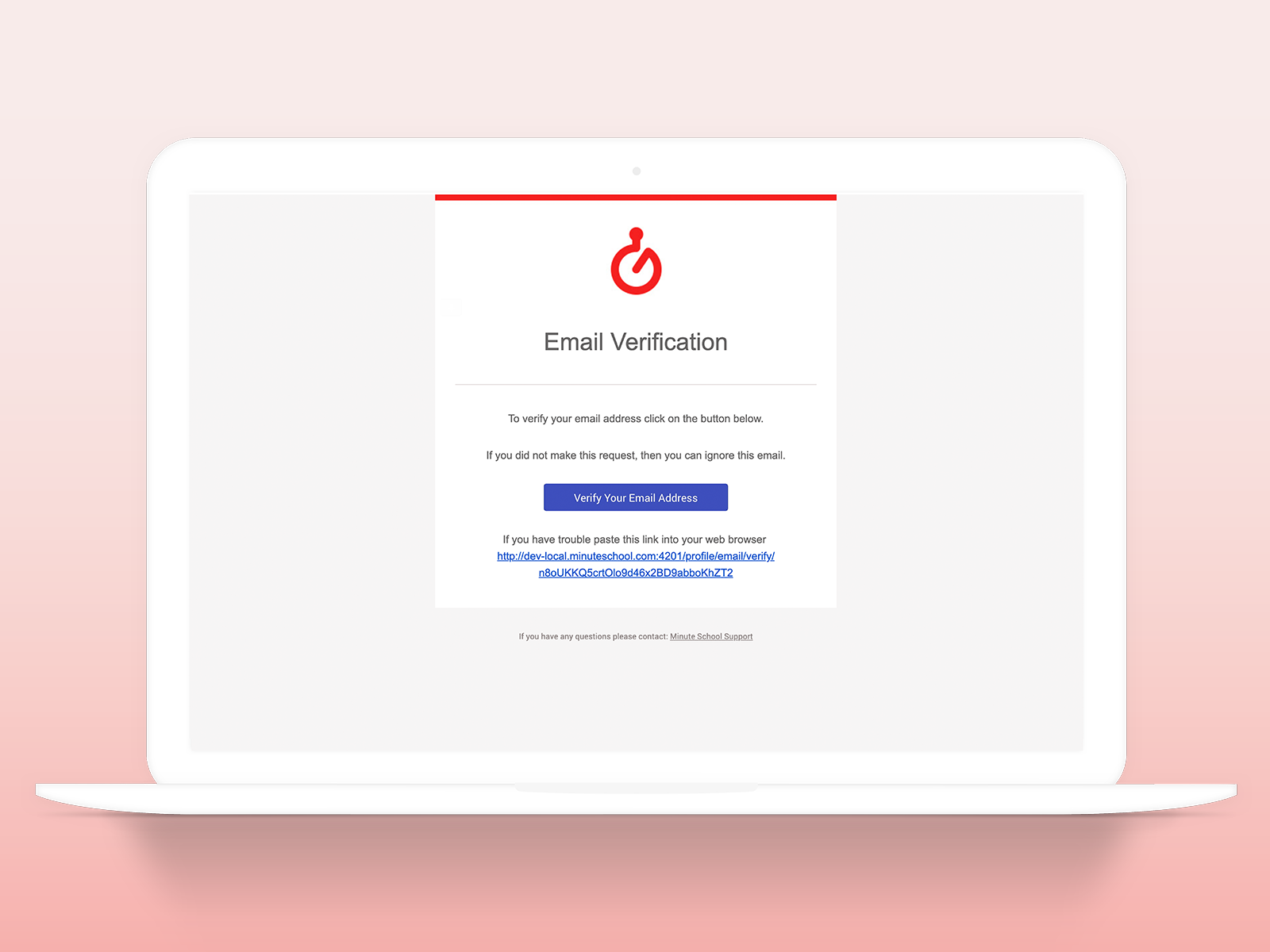 Detail Bootstrap Email Verification Template Nomer 8