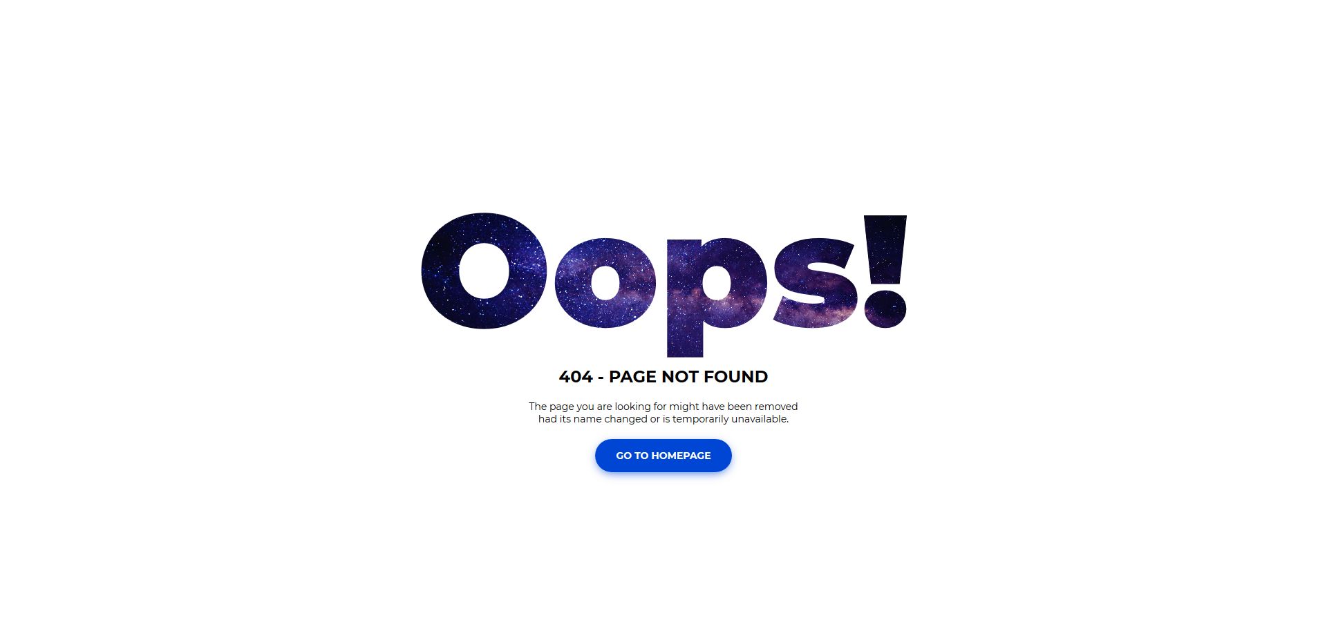 Detail Bootstrap Error Page Template Nomer 11