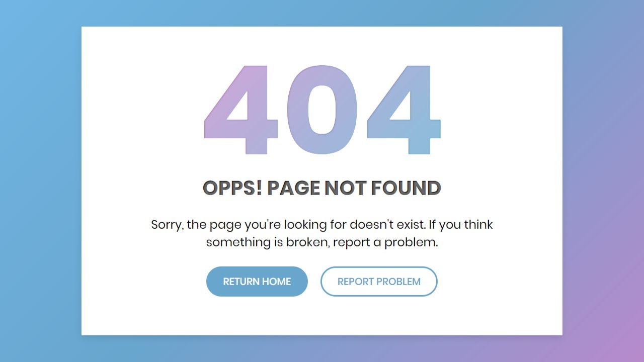 Detail Bootstrap Error Page Template Nomer 22