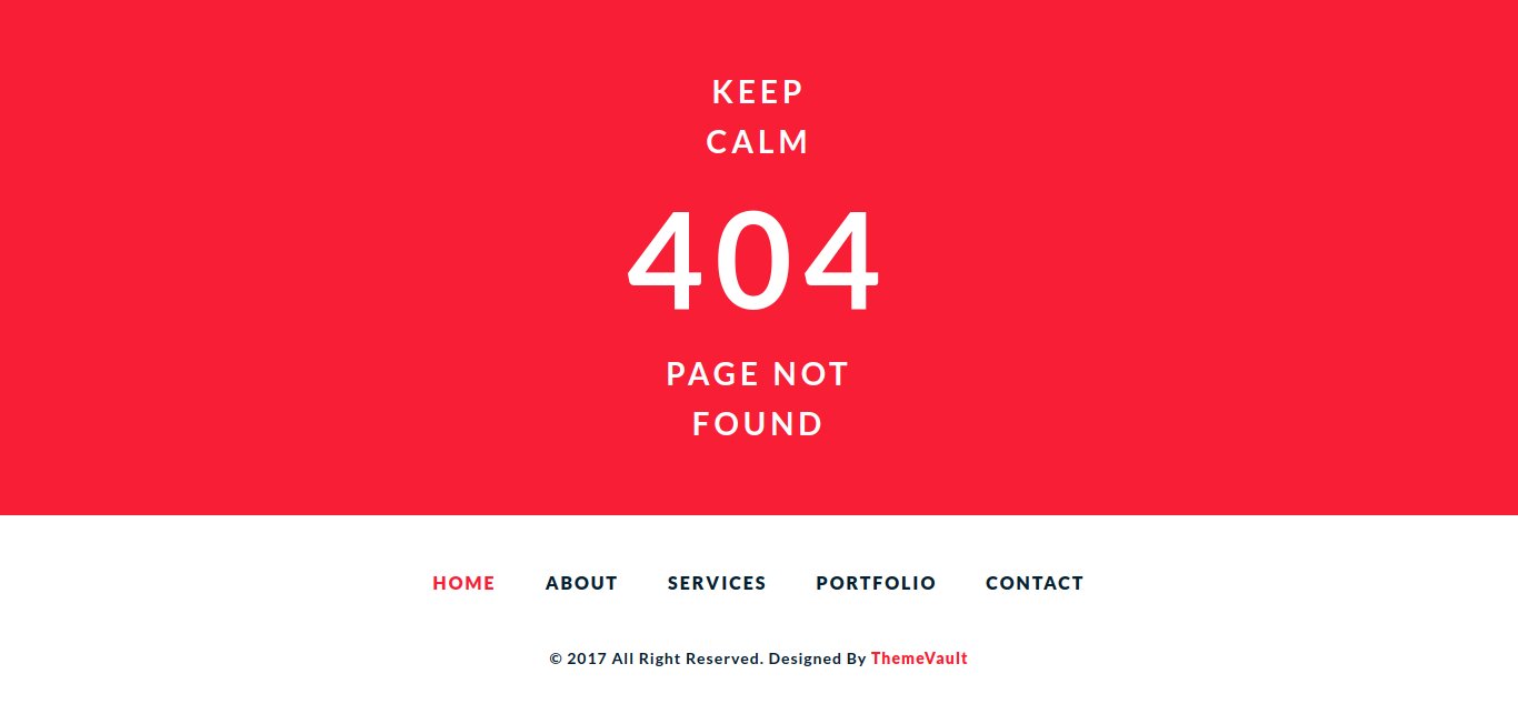 Detail Bootstrap Error Page Template Nomer 34