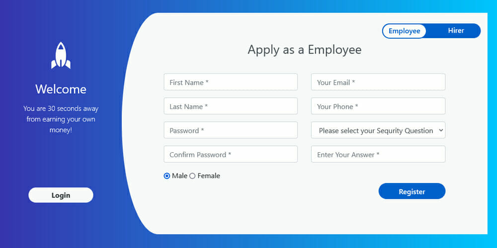 Bootstrap Form Template - KibrisPDR
