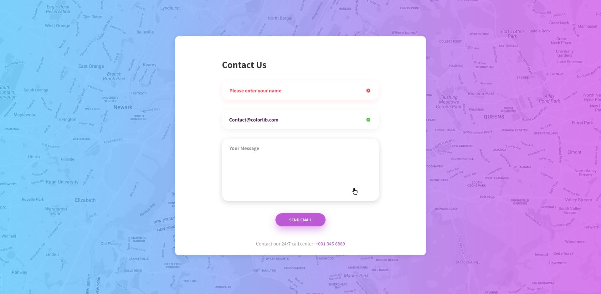 Detail Bootstrap Form Template Nomer 37