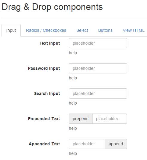 Detail Bootstrap Form Template Nomer 47