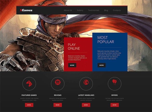 Detail Bootstrap Game Template Nomer 11