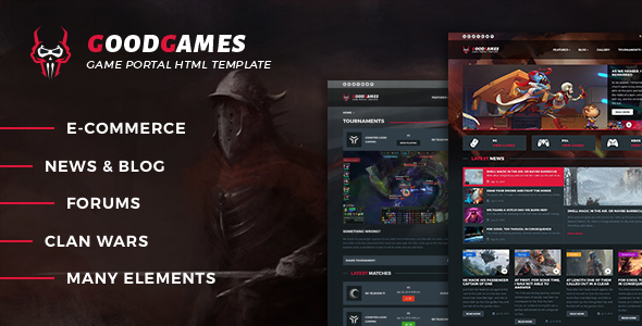 Detail Bootstrap Game Template Nomer 12