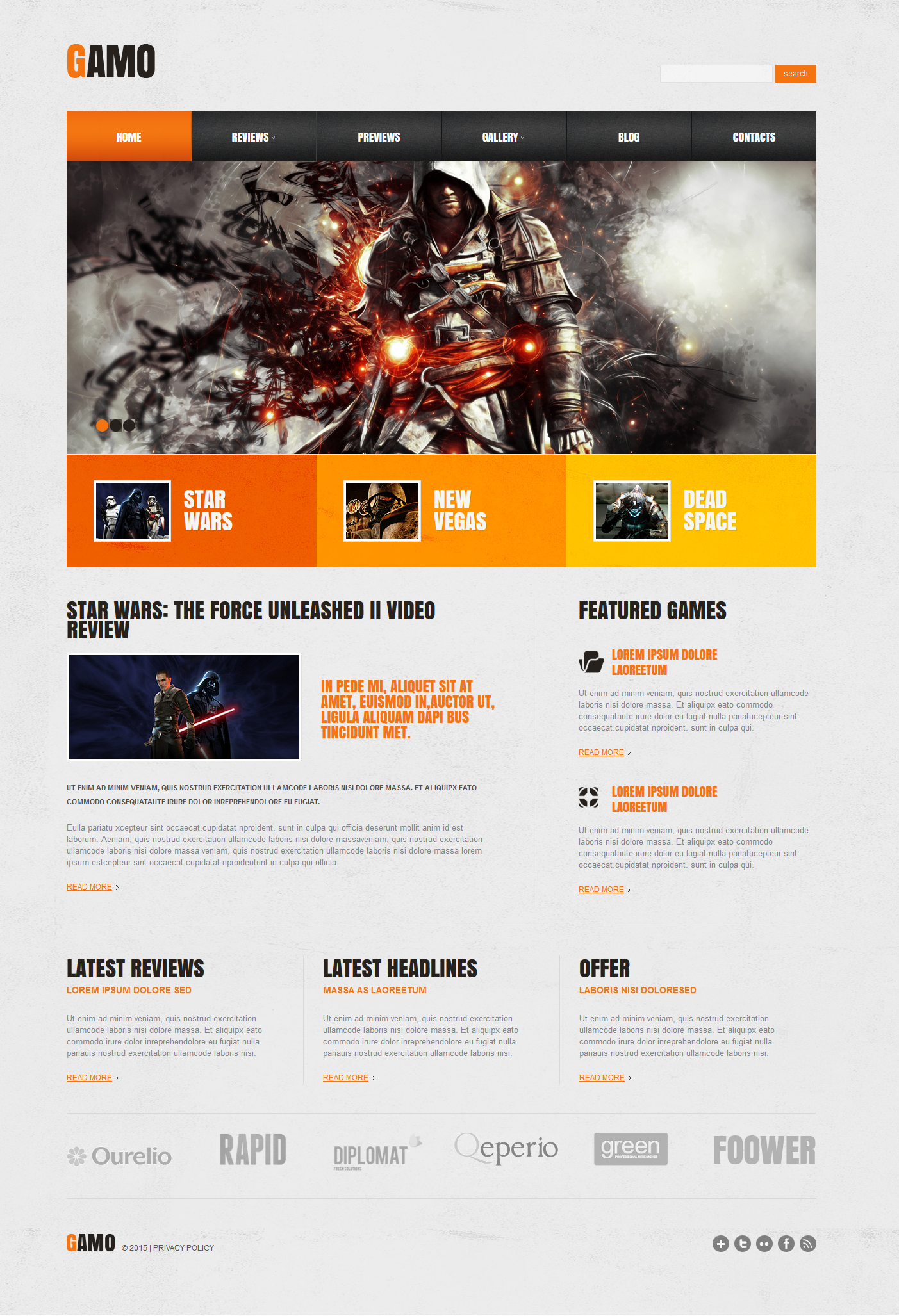 Detail Bootstrap Game Template Nomer 30