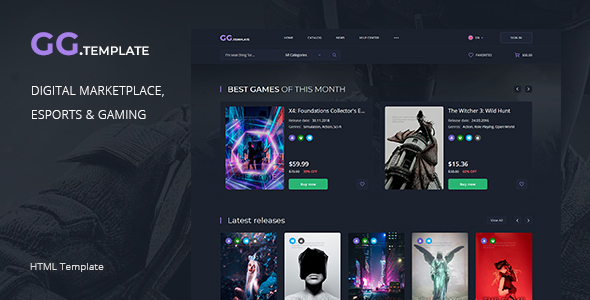 Detail Bootstrap Game Template Nomer 32