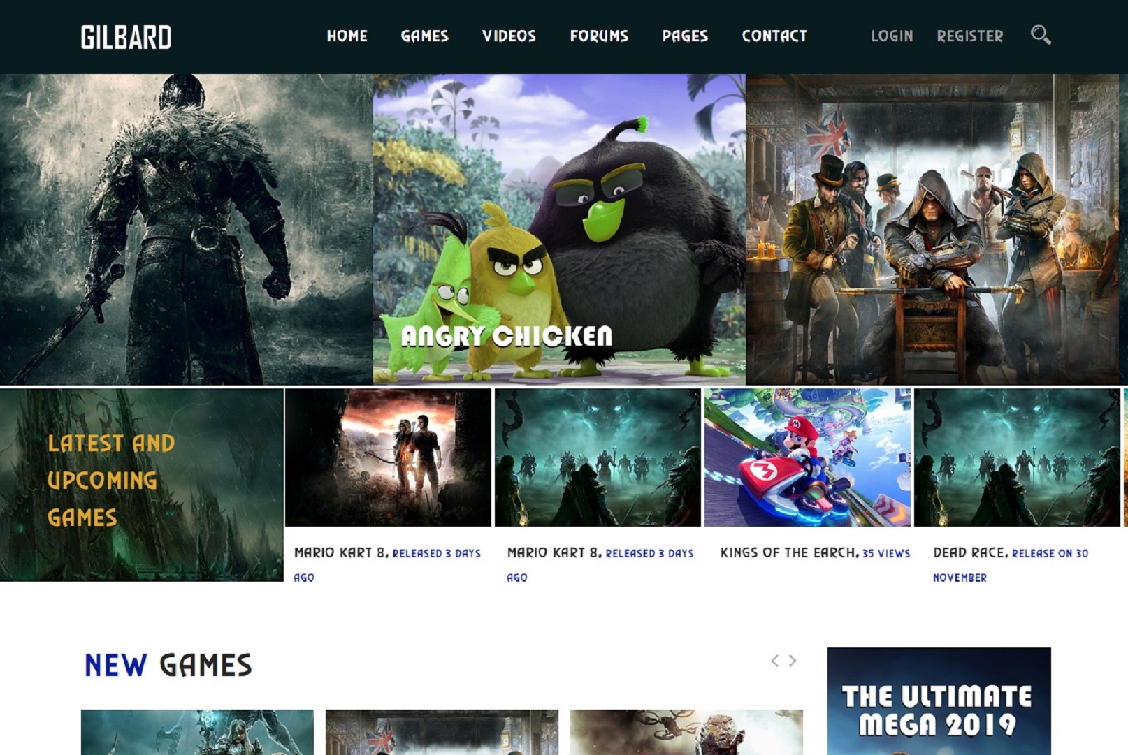 Detail Bootstrap Game Template Nomer 9