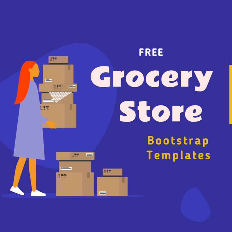 Detail Bootstrap Grocery Template Nomer 20