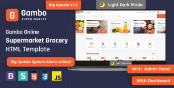 Detail Bootstrap Grocery Template Nomer 24