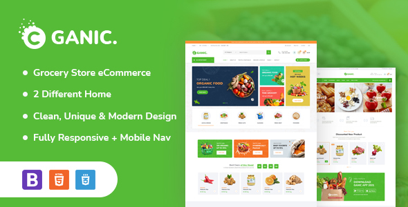 Detail Bootstrap Grocery Template Nomer 27