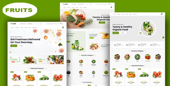 Detail Bootstrap Grocery Template Nomer 49