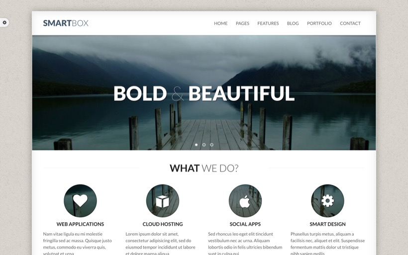 Detail Bootstrap Html Template Nomer 2