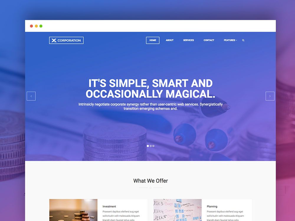 Detail Bootstrap Html Template Nomer 6