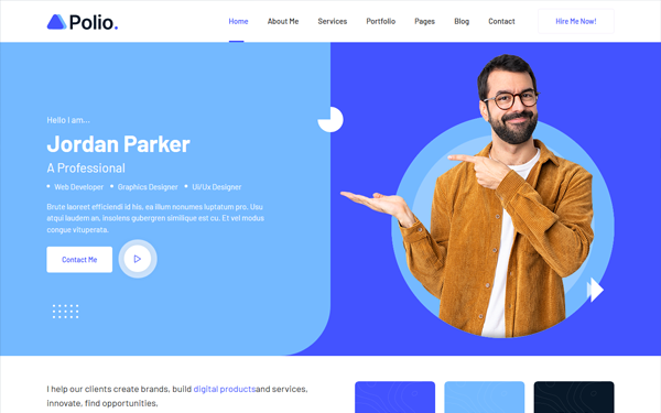 Detail Bootstrap Html Template Nomer 7