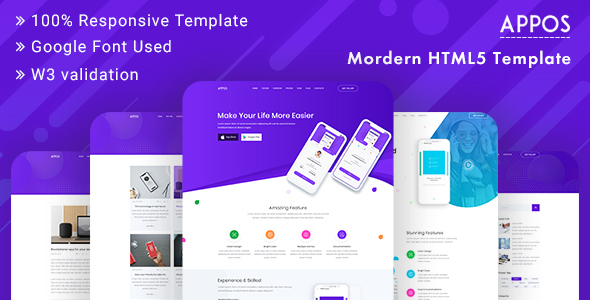 Detail Bootstrap Landing Page Template Nomer 22