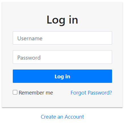 Detail Bootstrap Login Form Template Nomer 8