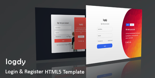 Detail Bootstrap Login Template Nomer 33