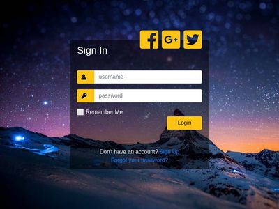 Detail Bootstrap Login Template Nomer 43