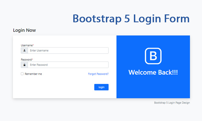 Detail Bootstrap Login Template Nomer 47