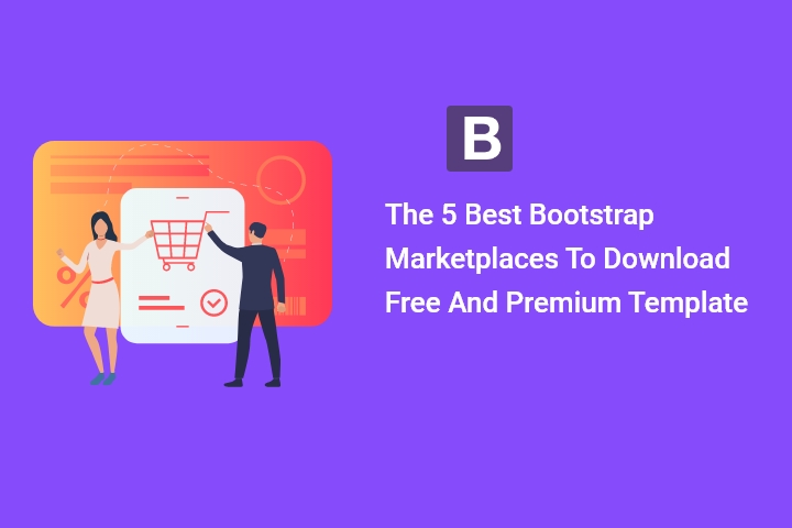 Detail Bootstrap Marketplace Template Free Nomer 14