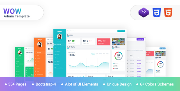 Detail Bootstrap Material Design Admin Template Free Download Nomer 6