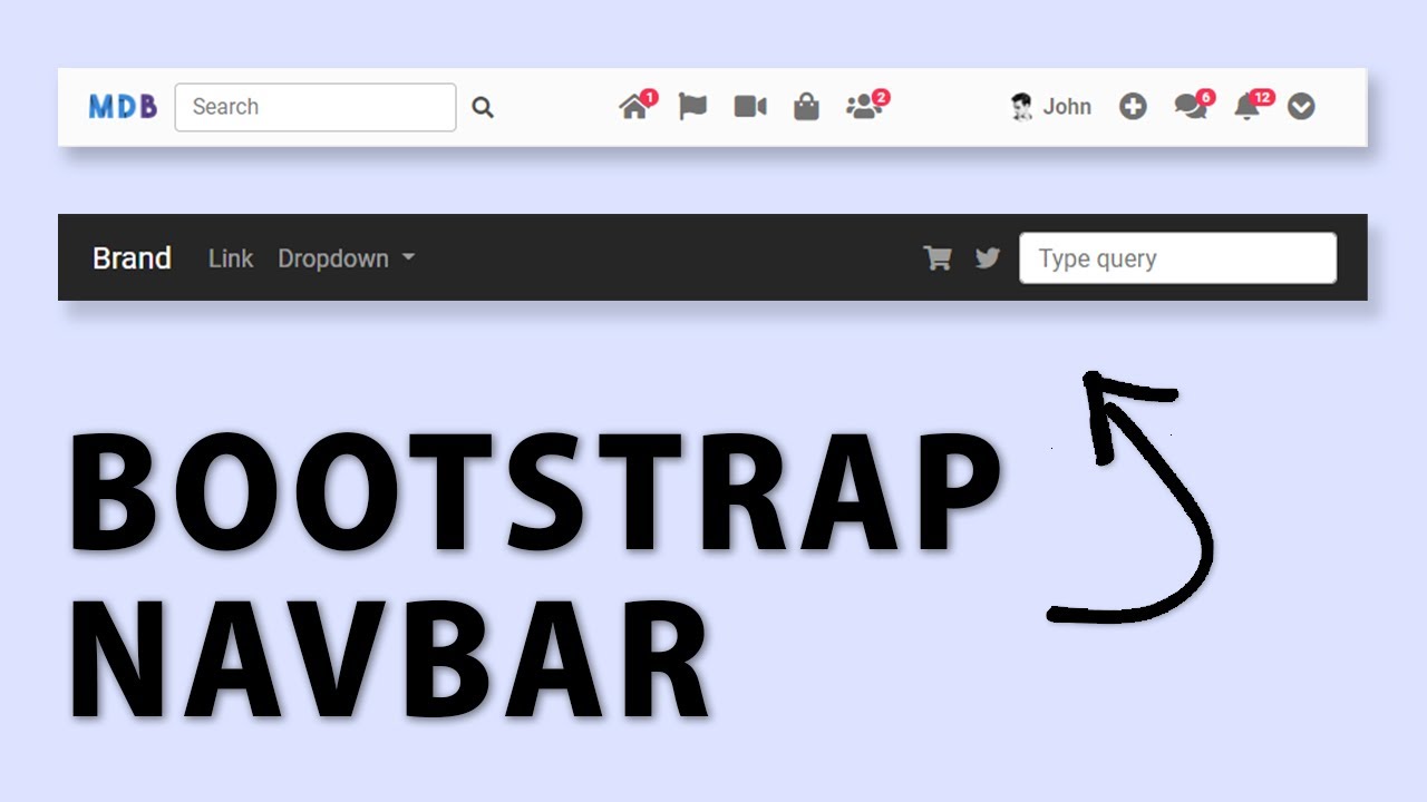 Detail Bootstrap Menu Bar Template Nomer 15