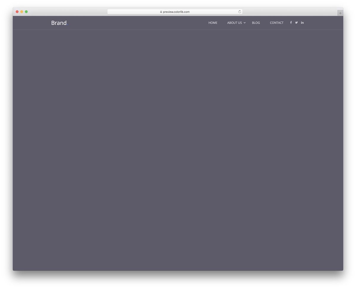 Detail Bootstrap Menu Bar Template Nomer 39