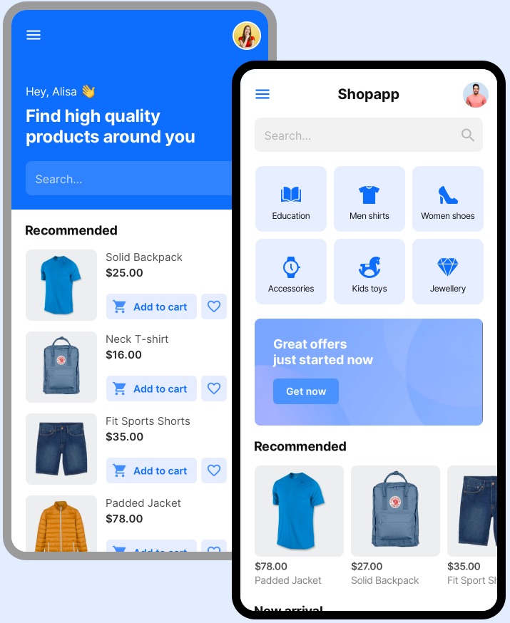 Detail Bootstrap Mobile Template Nomer 28