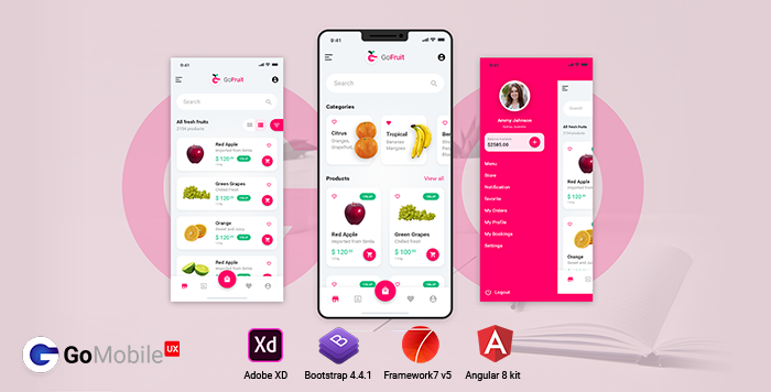 Detail Bootstrap Mobile Template Nomer 39