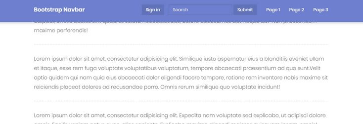 Detail Bootstrap Navbar Template Nomer 36