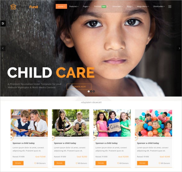 Detail Bootstrap Non Profit Template Nomer 19