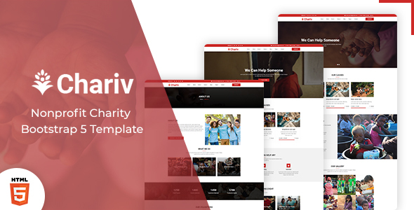 Detail Bootstrap Non Profit Template Nomer 39