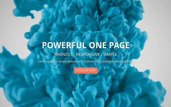 Detail Bootstrap One Page Template Nomer 43