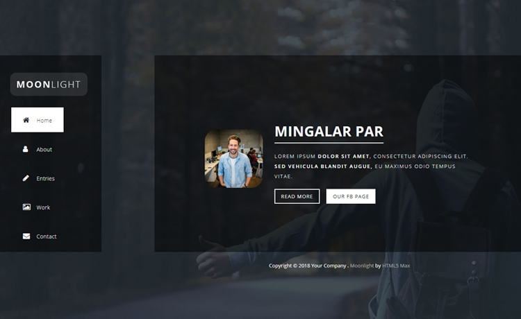 Download Bootstrap One Page Template Nomer 8