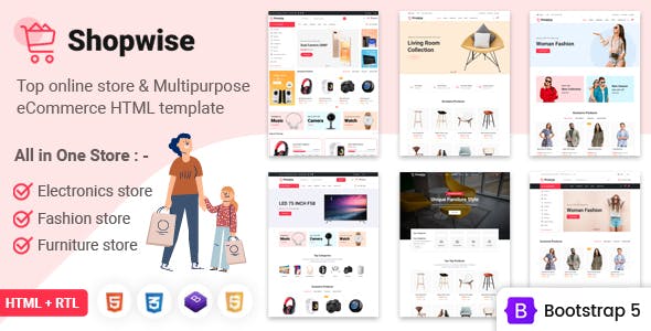 Detail Bootstrap Online Store Template Free Nomer 11