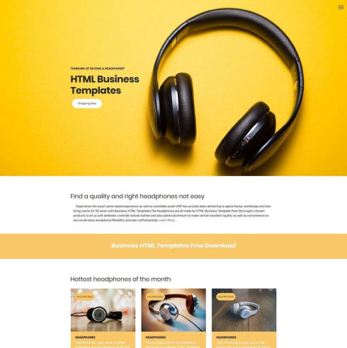 Detail Bootstrap Online Store Template Free Nomer 46